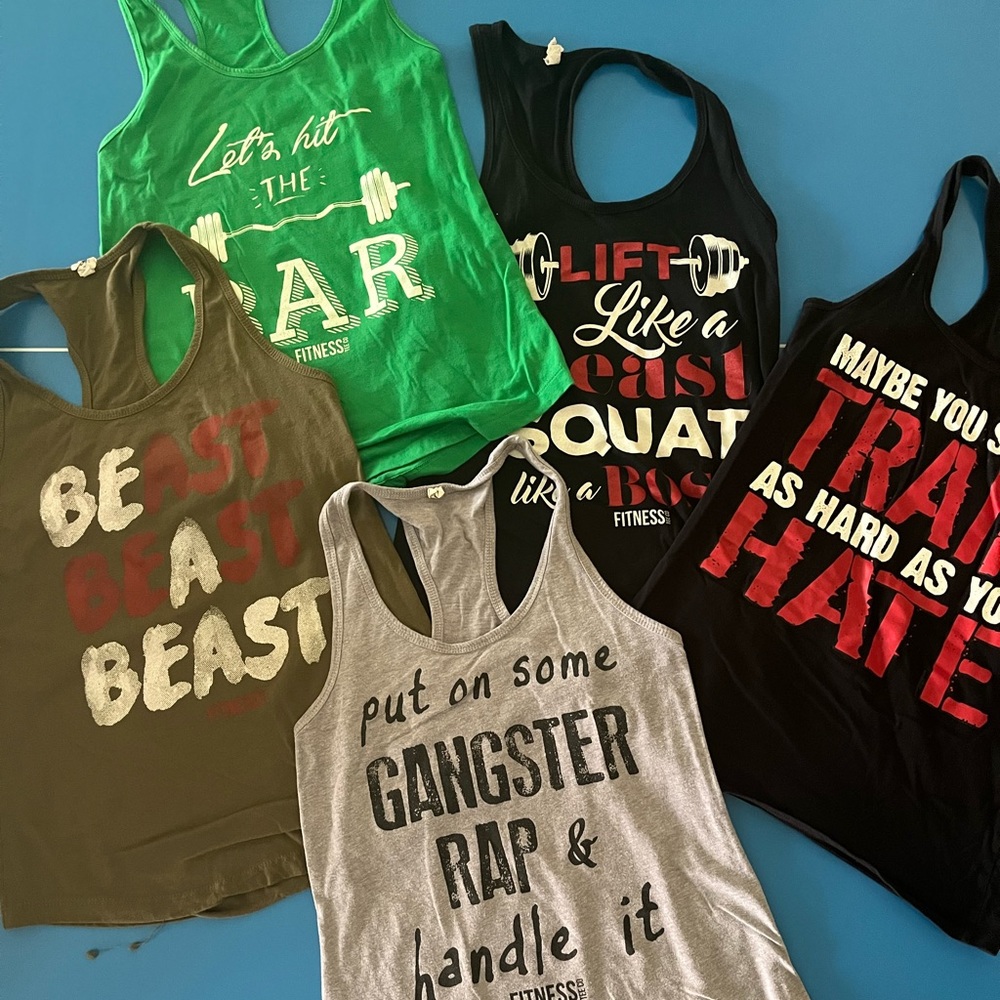 Fitness Tee Co. Racerback Tees